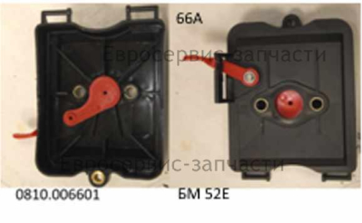 Корпус воздушного фильтра с заслонкой БМ52Е, БМ52Н