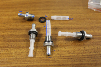 Штуцер бака топливного. XQ168F-120001